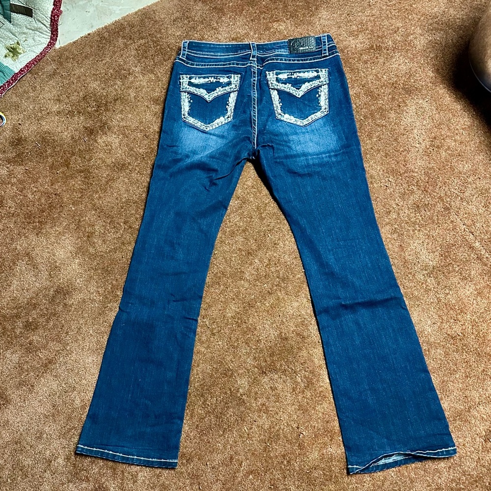 Grace in LA Blue Boot Cut Women's Jeans